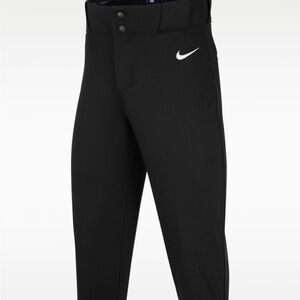 Nike Black Pants with White Swoosh